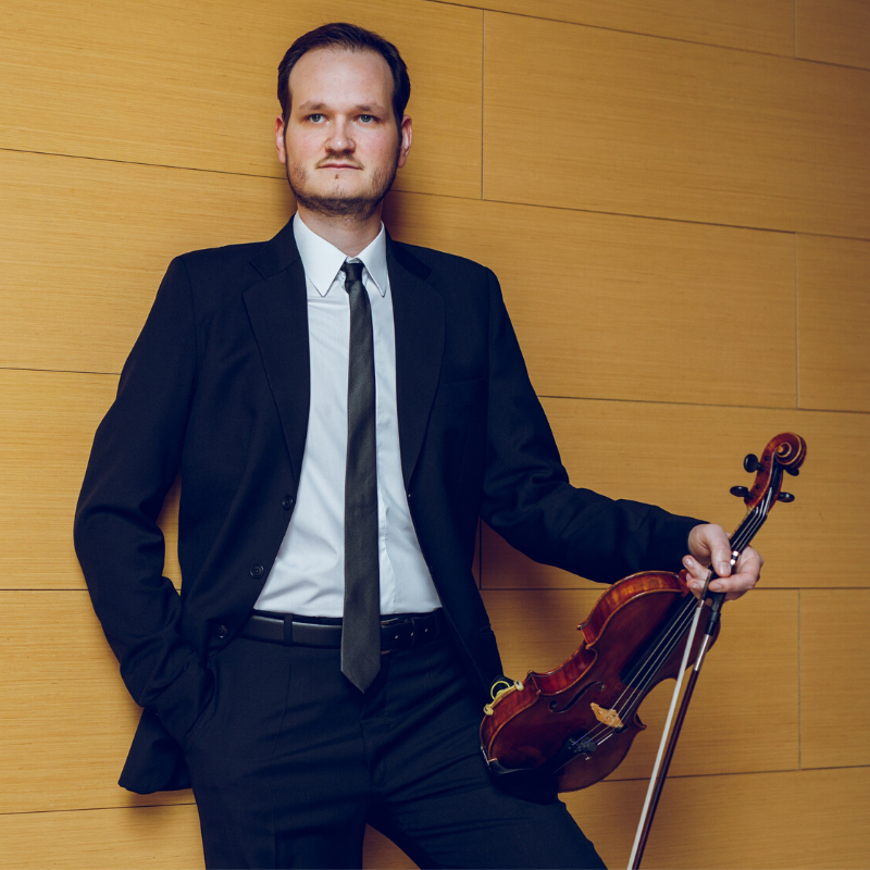 Raphael Kasprian New Member of Violin Class