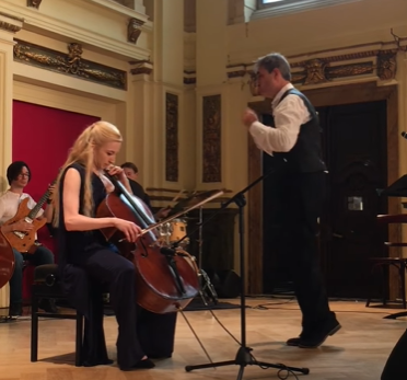 Alessandra Doninelli / Paul Gulda - Cello Concerto at Friedrich Gulda School of Music Wien #shorts